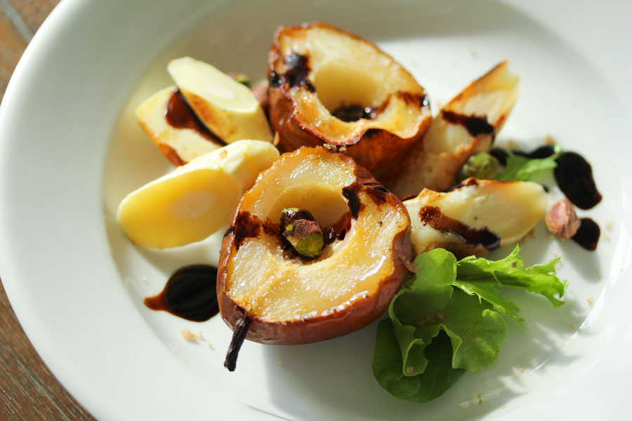 Roasted Pear and Parsnip recipe