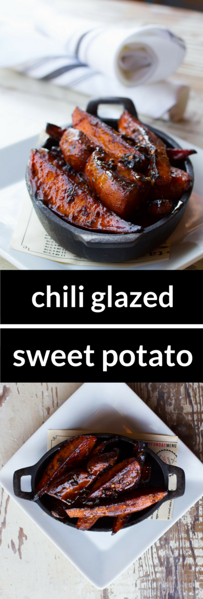 Chili Glazed Sweet Potato
