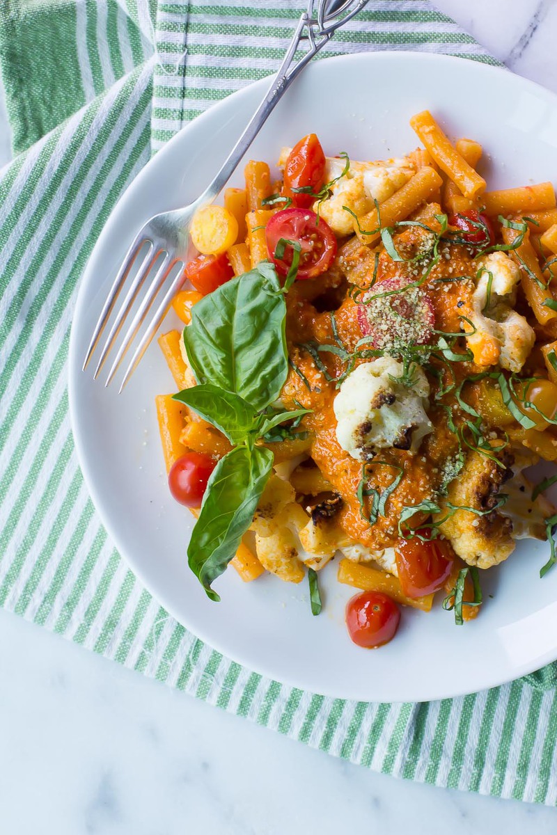 Roasted Red Pepper Pesto Penne