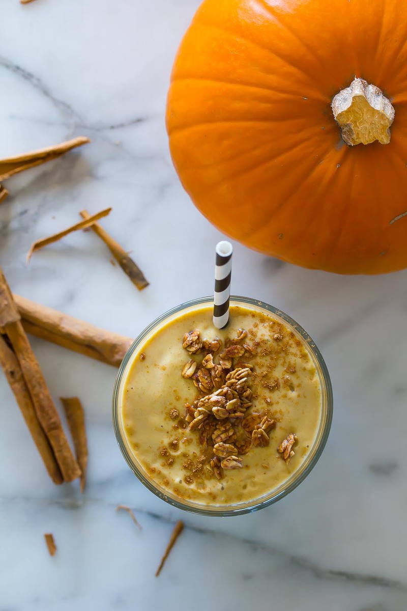 Vegan Pumpkin Spice Smoothie