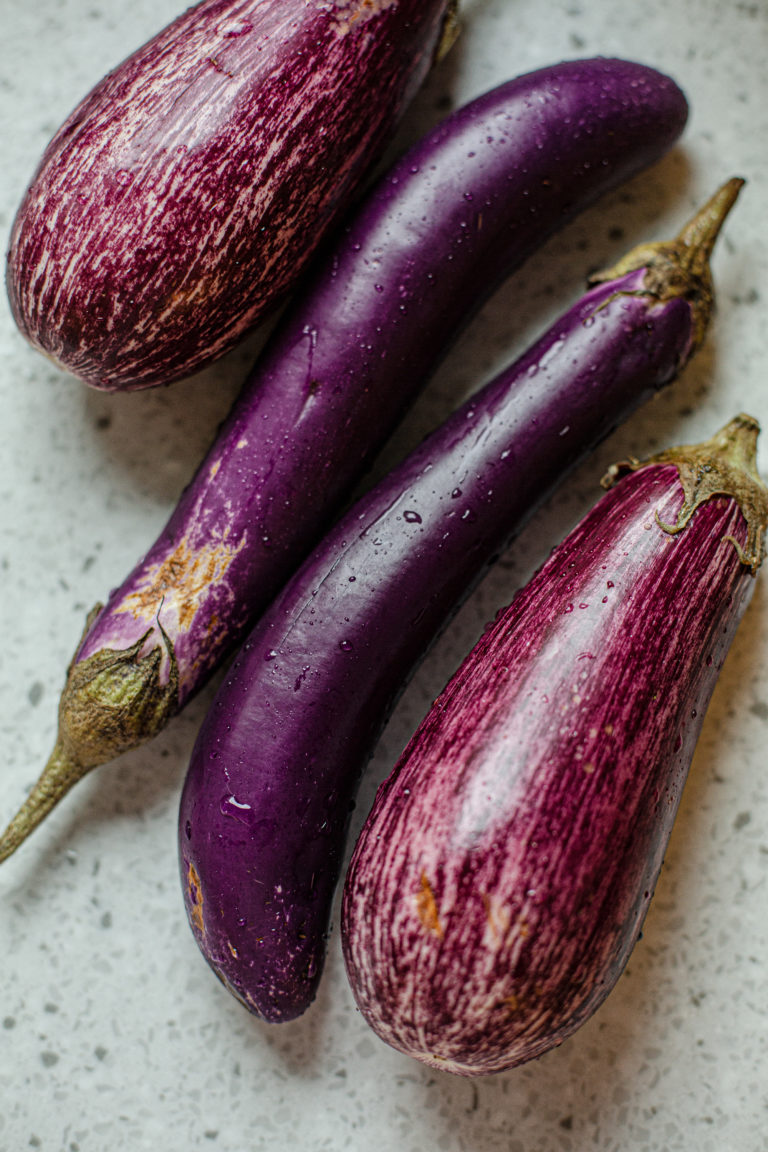 Chinese Eggplant in garlic sauce - Plant Craft